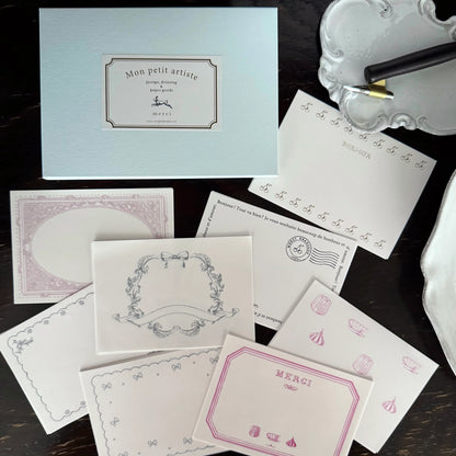 Paper Set with Paper Case · Mon petit artiste