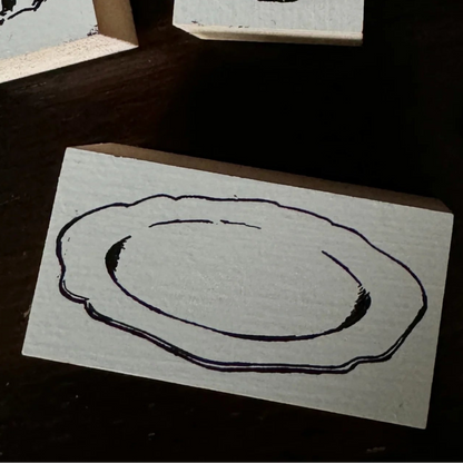 Petit Parisian Pastry Shop Wooden Stamps・Mon petit artiste