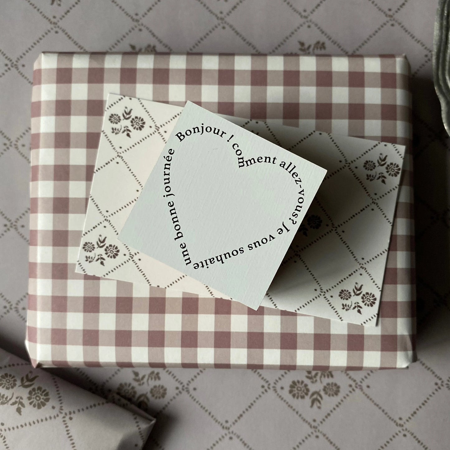 Mon cœur Wooden Stamp・Mon petit artiste