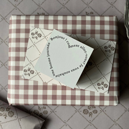 Mon cœur Wooden Stamp・Mon petit artiste