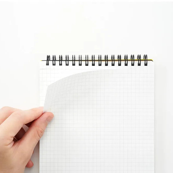 Mnemosyne 5mm Grid A5 Twin Ring Memo Pad