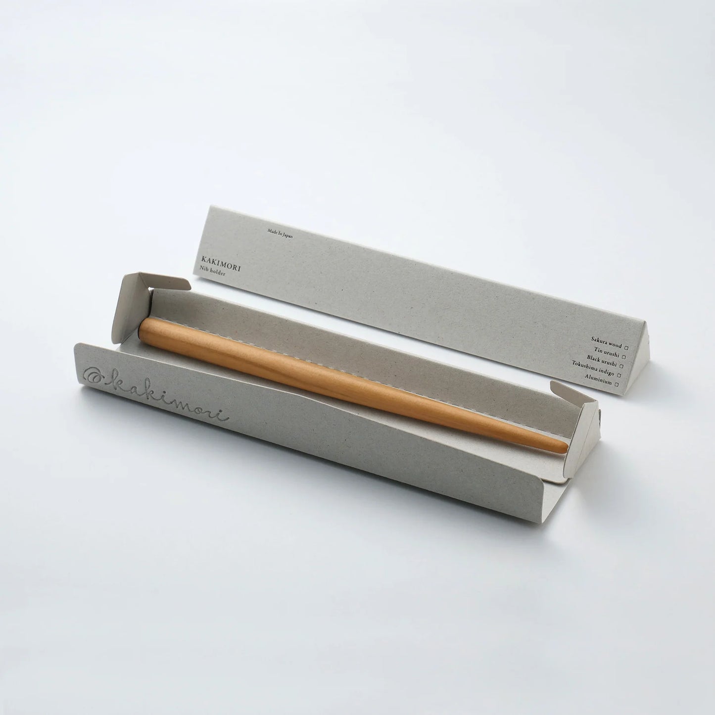 Sakura Wood Nib Holder · Kakimori