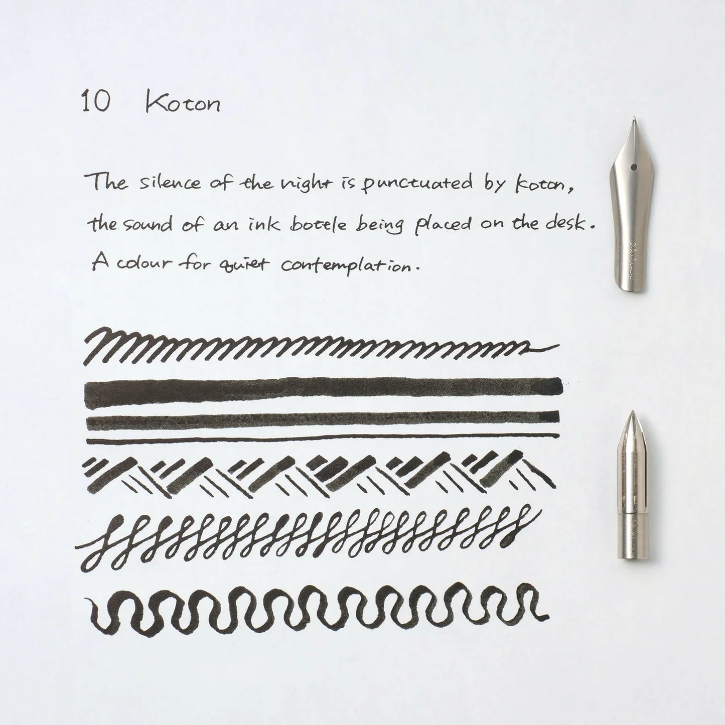 10 Koton Pigment Ink · Kakimori