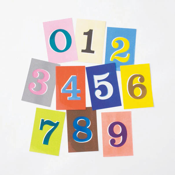 Number Post Card · mizushima