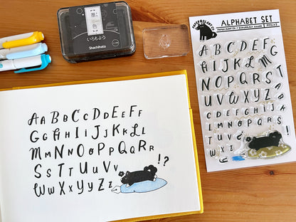 Alphabet Clear Stamps · Paper Plant Co x Sakuralala