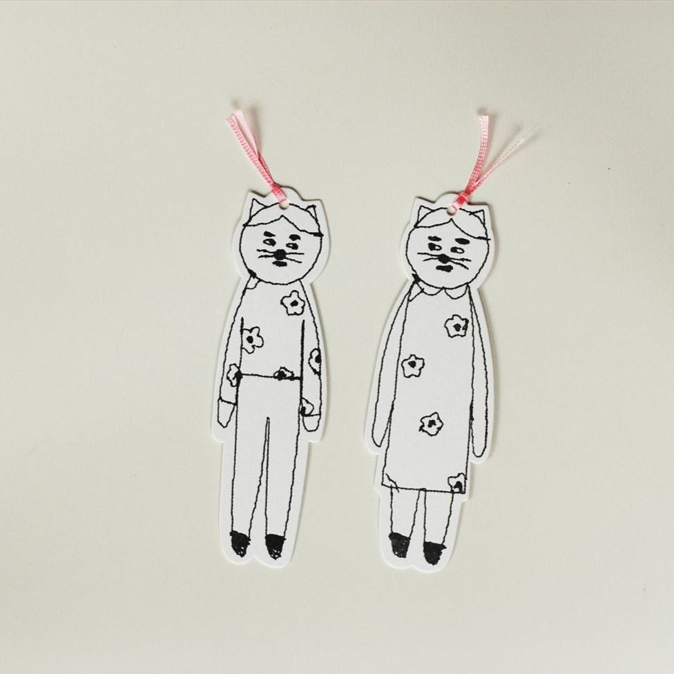 Twin Cat sennokoto Animal Bookmarks · Classiky