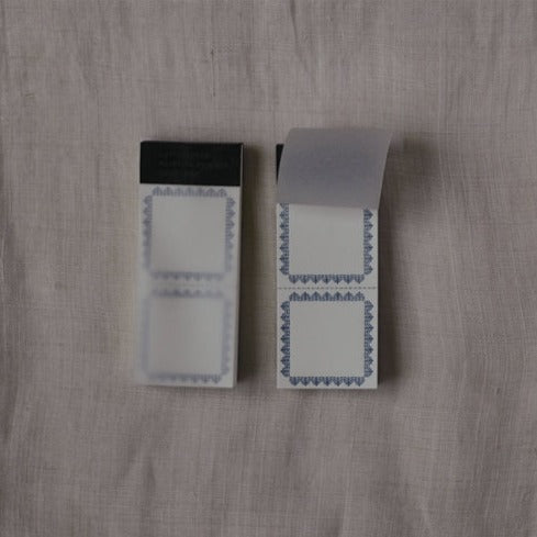 Blue Letterpress Label Book · Classiky