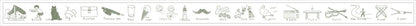 Alphabet shun shun Masking Tape · Classiky