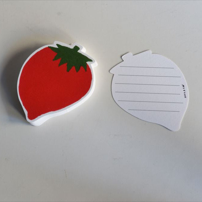 mitsou Strawberry Label Card Set · Classiky