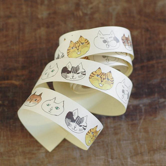 Cat Toranekobonbon Sticker Roll 30mm · Classiky