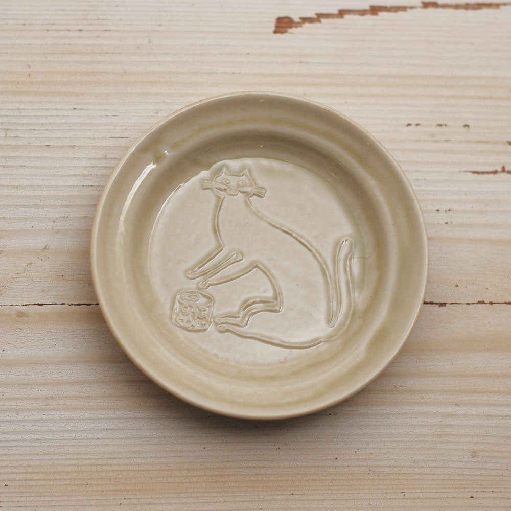 Cat Toranekobonbon Round Small Dish · Classiky