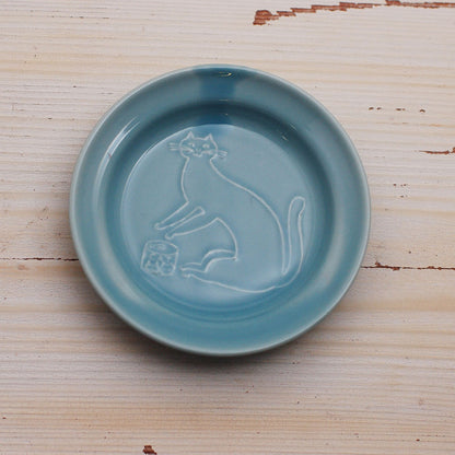 Cat Toranekobonbon Round Small Dish · Classiky