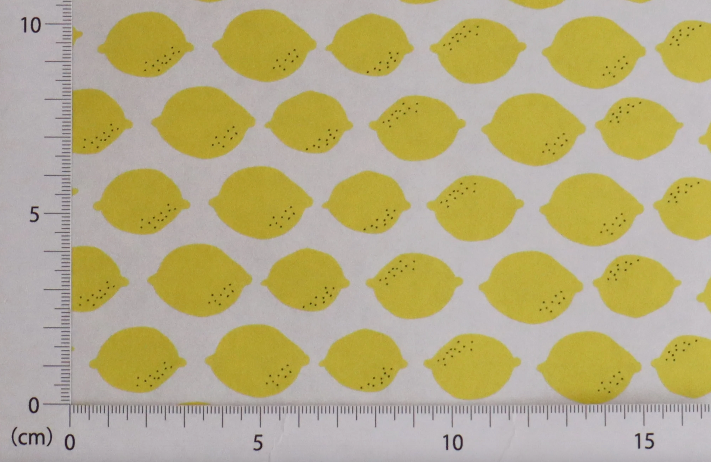 Lemon Pattern Wrapping Paper · Regaro Papiro