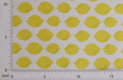 Lemon Pattern Wrapping Paper · Regaro Papiro