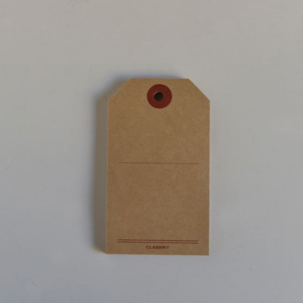 Luggage Tag Sticky Notes · Classiky
