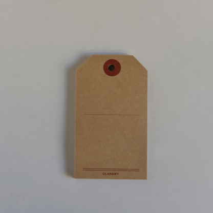 Luggage Tag Sticky Notes · Classiky