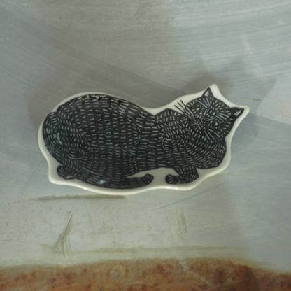 Black Cat kata kata Small Dish · Classiky