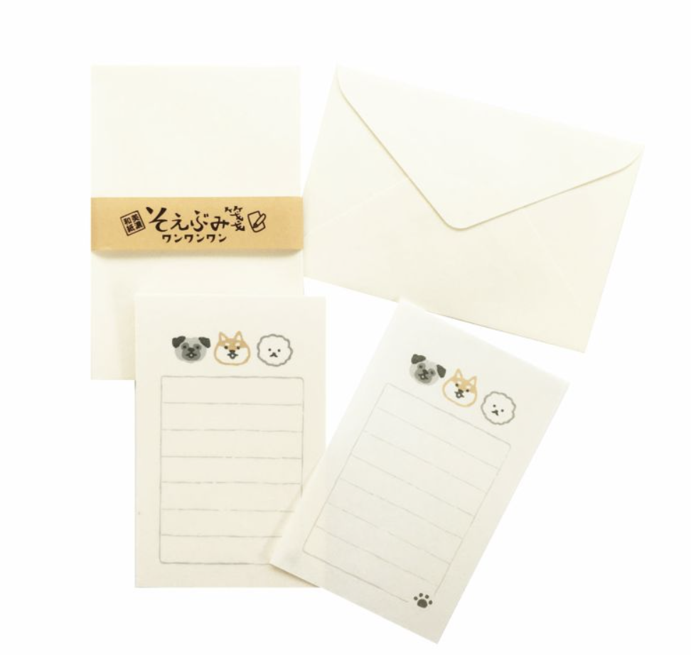 Woof Woof Woof / Soebumi-sen Letter Set · Furukawashiko