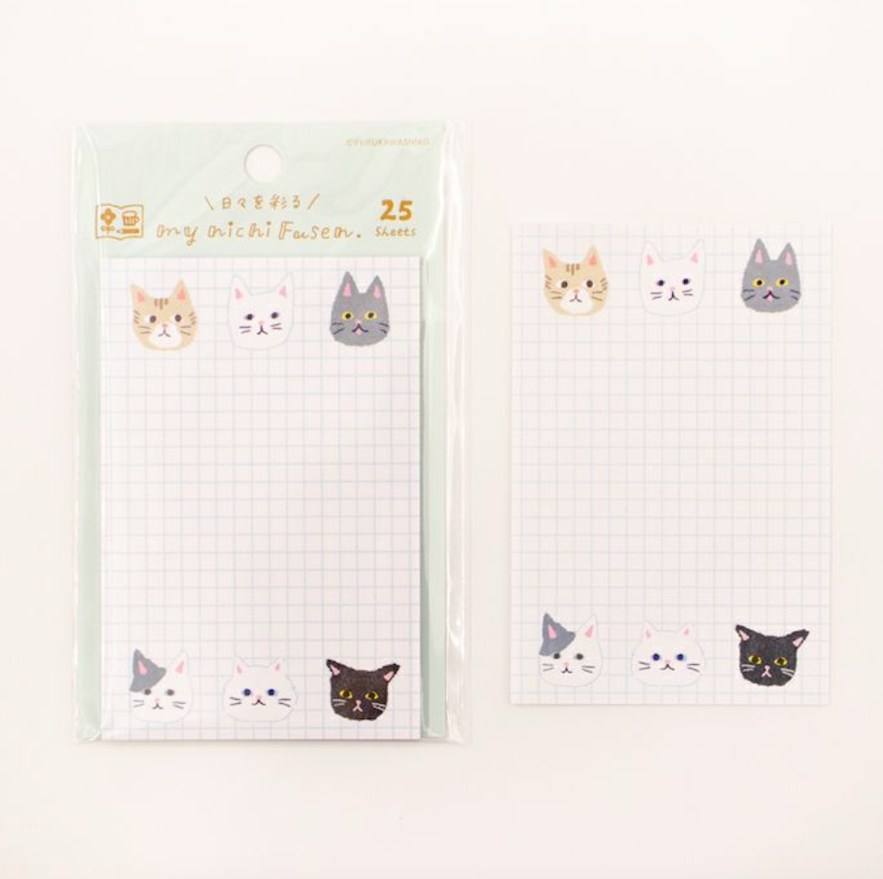 Cats Mainichi Sticky Notes · Furukawashiko