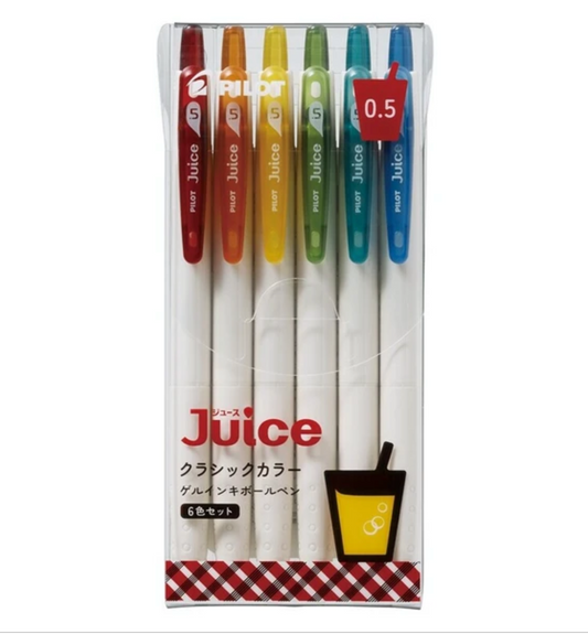 Pilot Juice Classic Colors Gel Pen Set《Set of 6》