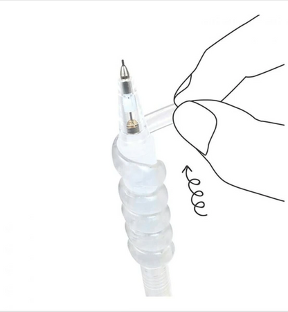 Kutsuwa Punyu Spiral Gel Pencil Grip