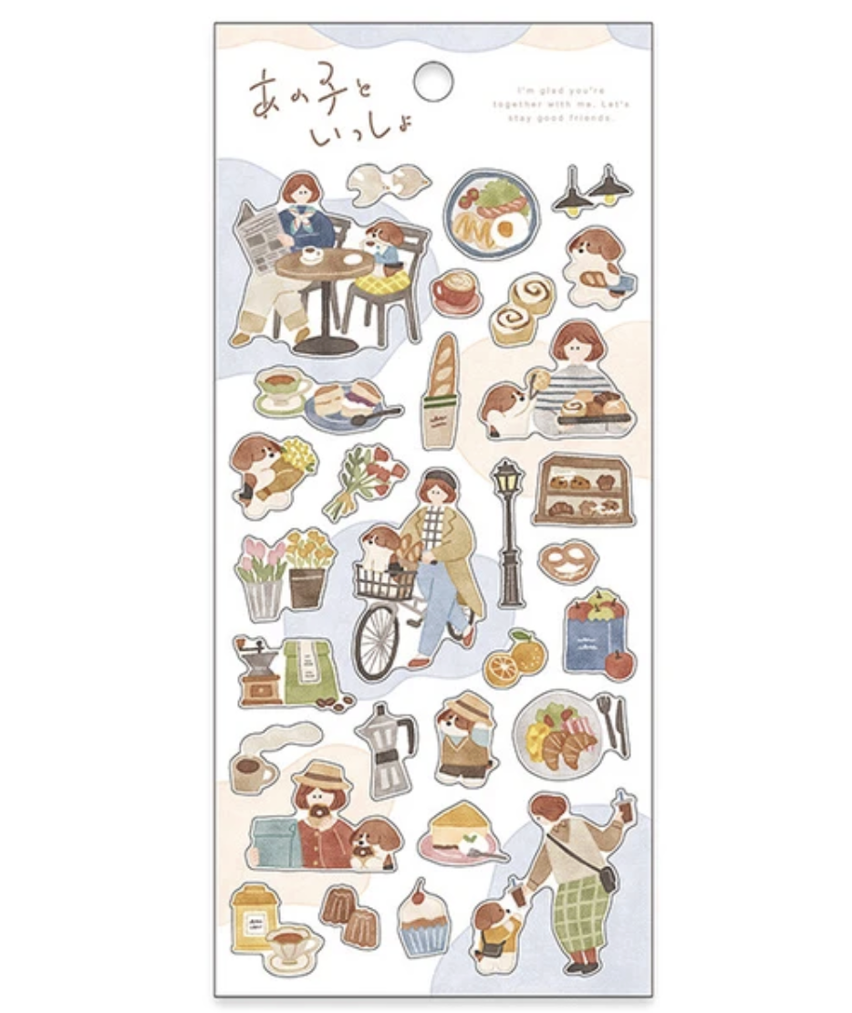With My Dog That Child Series Sticker Sheet · Mind Wave