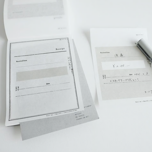 Receipt Memo Pad · Yohaku