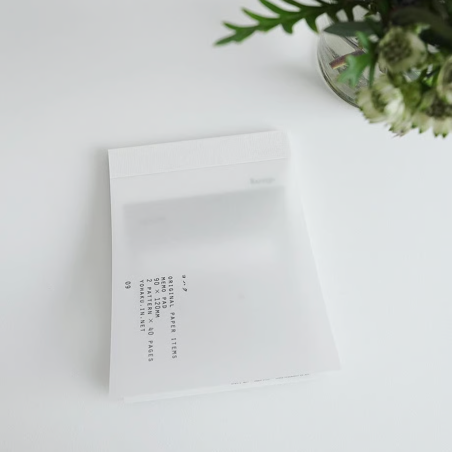 Receipt Memo Pad · Yohaku