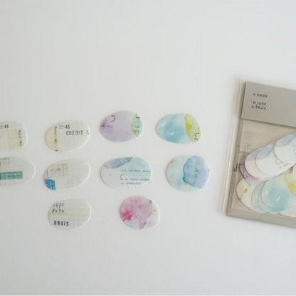 Nuance Flake Stickers · Yohaku