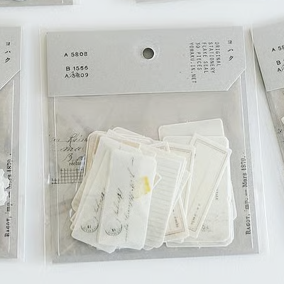 Vintage Flake Stickers · Yohaku