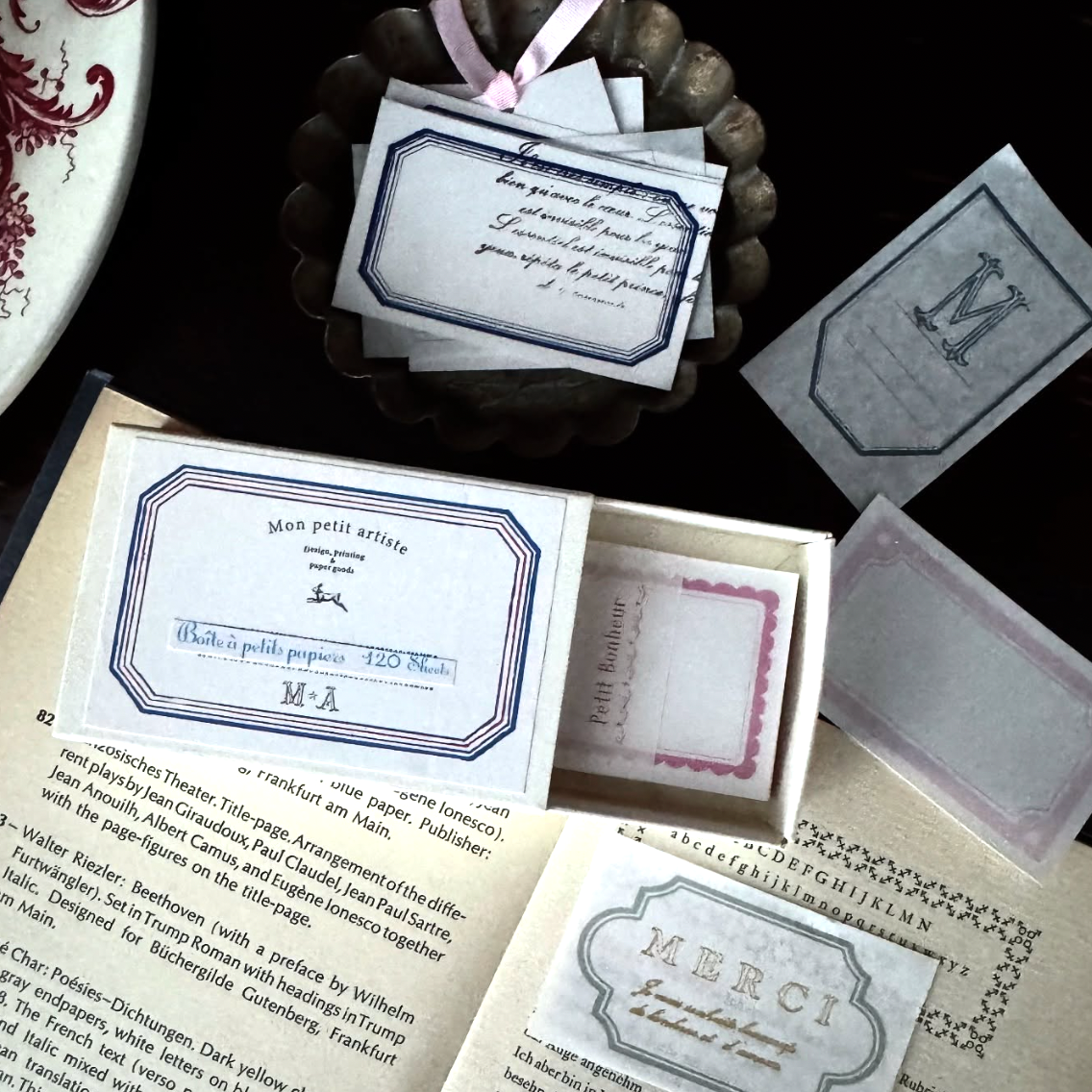 Boîte à Petits Papiers · Mon petit artiste