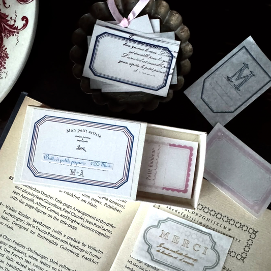 Boîte à Petits Papiers · Mon petit artiste