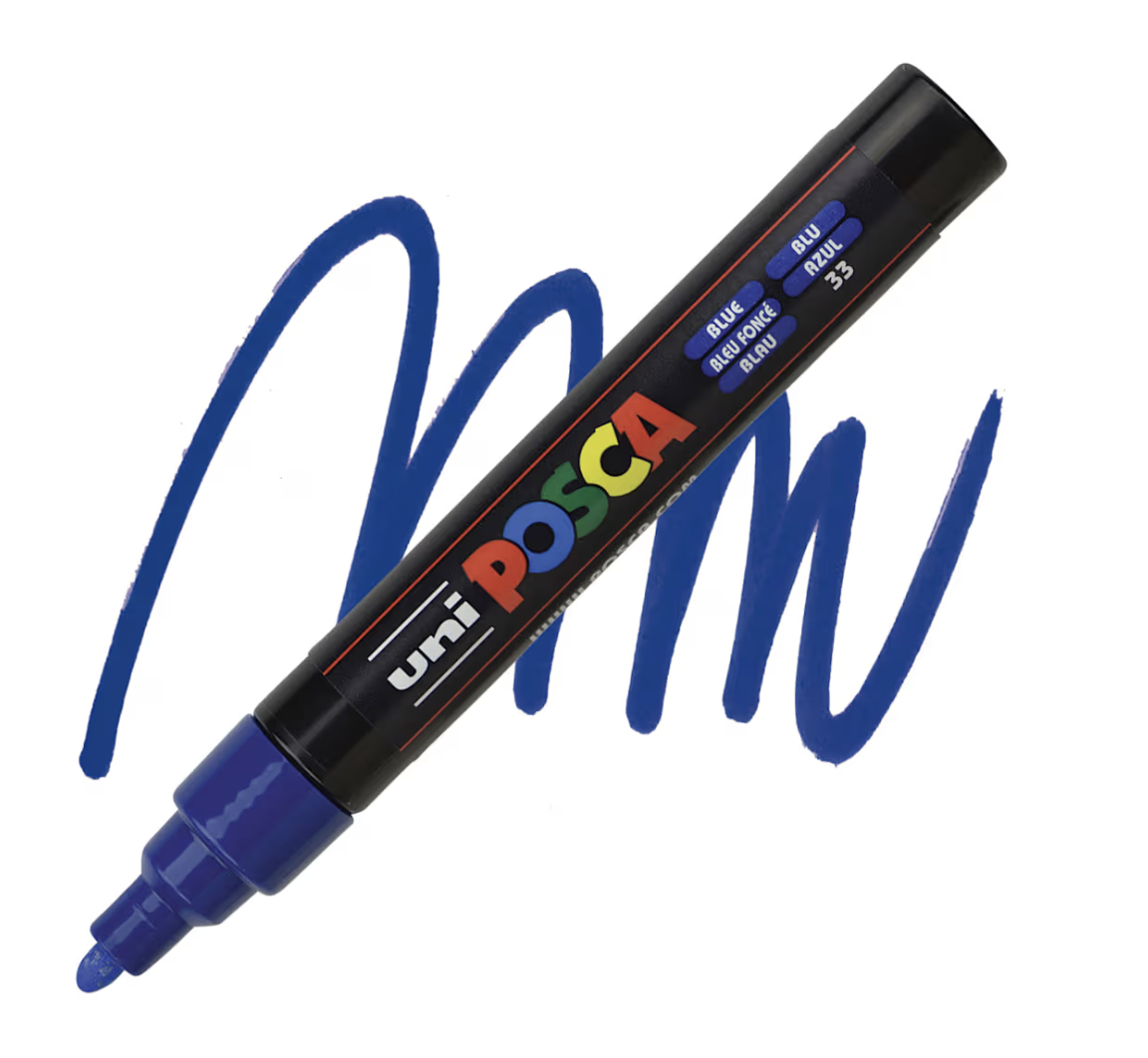 uni Posca Paint Marker《Medium 5M》