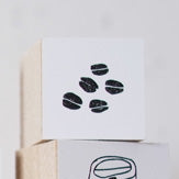 Coffee Beans Rubber Stamp · 36 Sublo