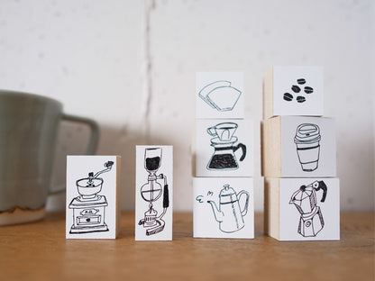 Coffee Mill Rubber Stamp · 36 Sublo