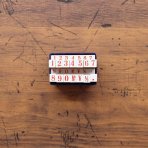 No.3 Western Number Rubber Stamp Set · 36 Sublo
