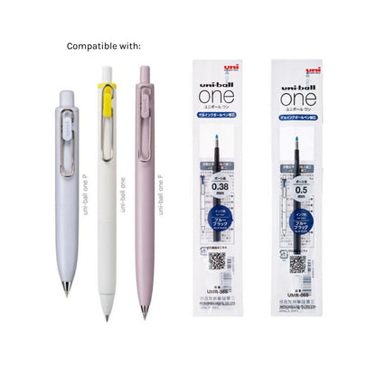 uni One Blue-Black 0.38mm Refill