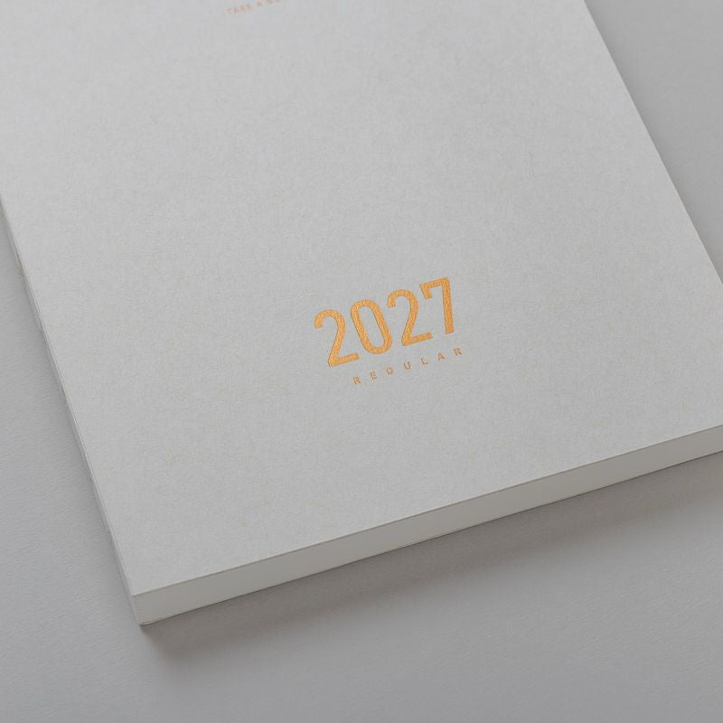 2027 TAKE A NOTE REGULAR PLANNER《A5 English| Regular Planner 》