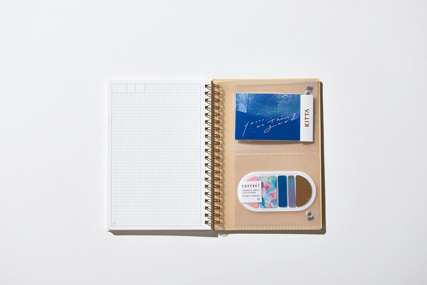 Naimono Nedari Hitotoki Note Ring Notebook《Passport Size》 · King Jim