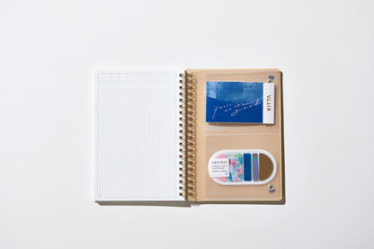 Naimono Nedari Hitotoki Note Ring Notebook《Passport Size》 · King Jim
