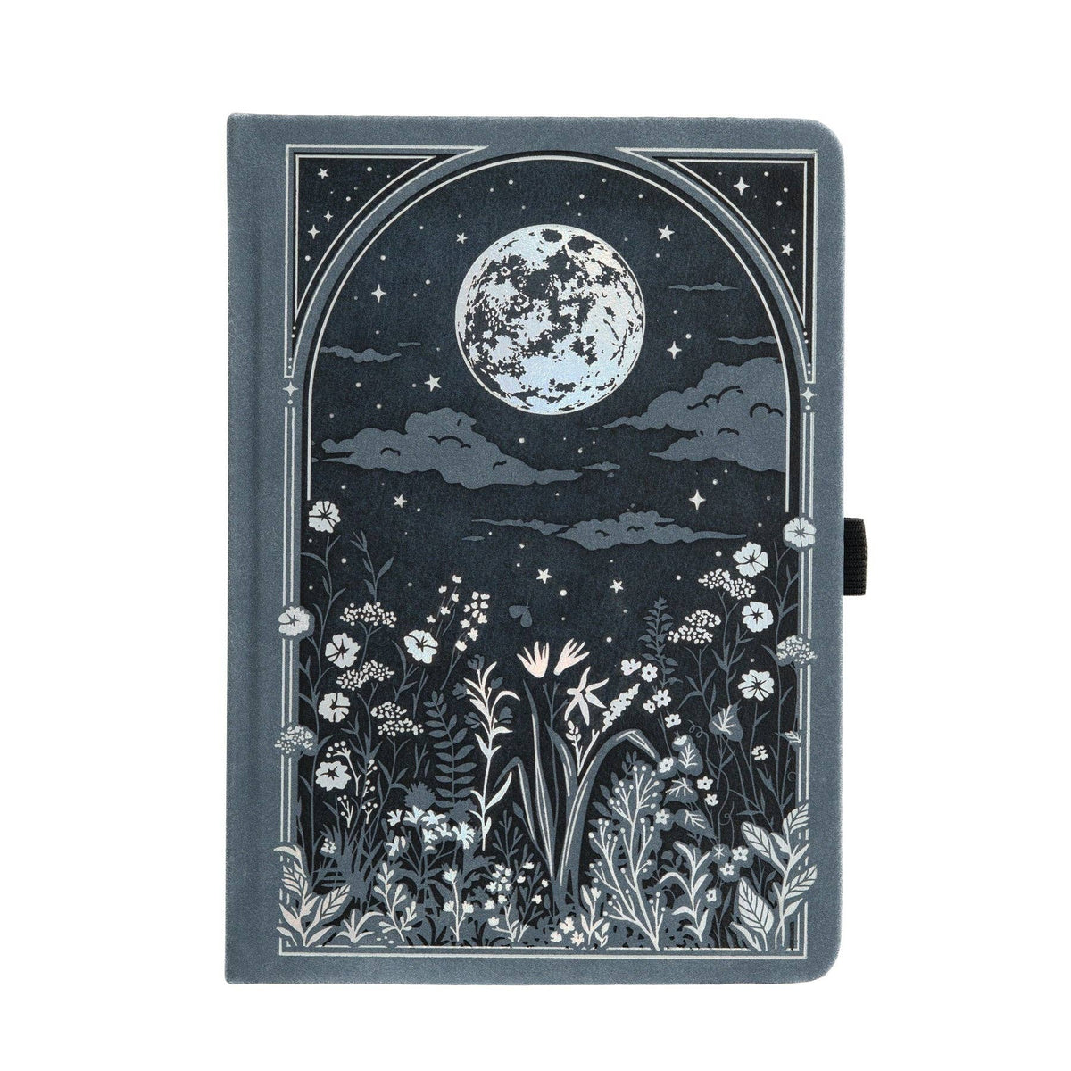 Moonlit Garden Square Dot Grid Notebook · Archer & Olive