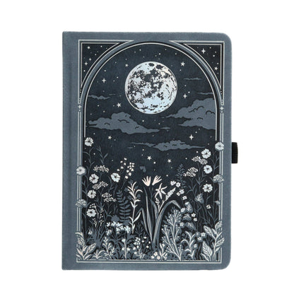 Moonlit Garden A5 Dot Grid Notebook · Archer & Olive