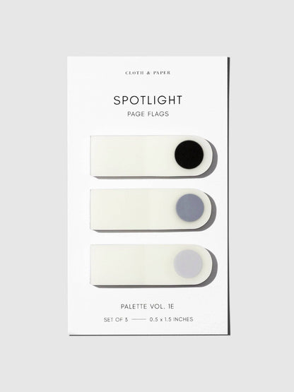Vol. 05 Spotlight Page Flag Set · Cloth & Paper