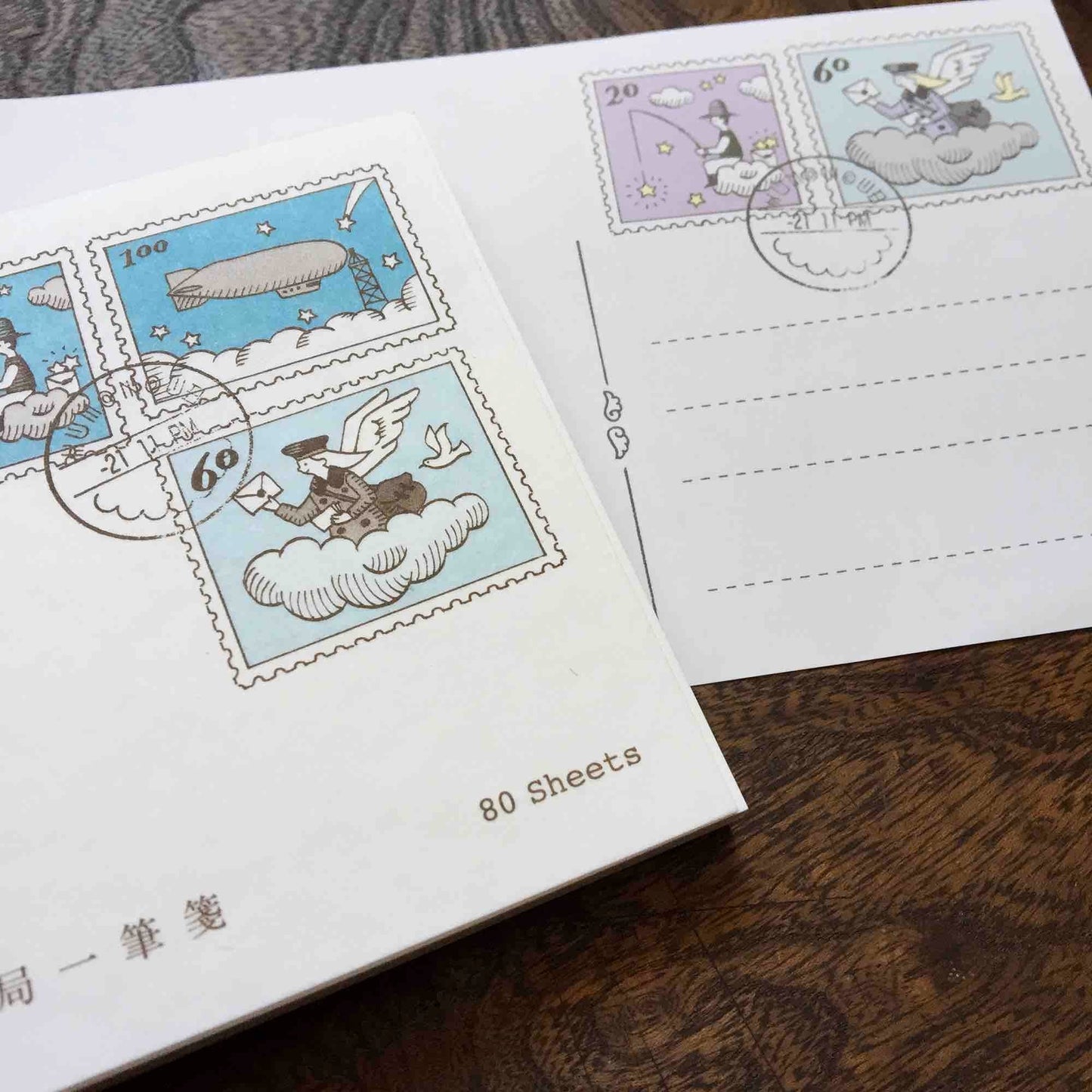 Afternoon Post Office Memo Pad · Kyupodo