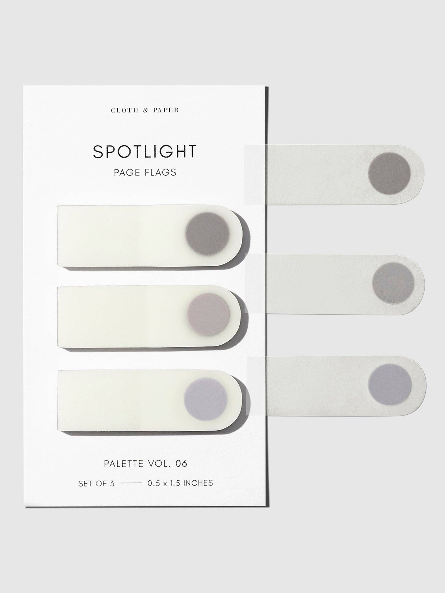 Vol. 05 Spotlight Page Flag Set · Cloth & Paper