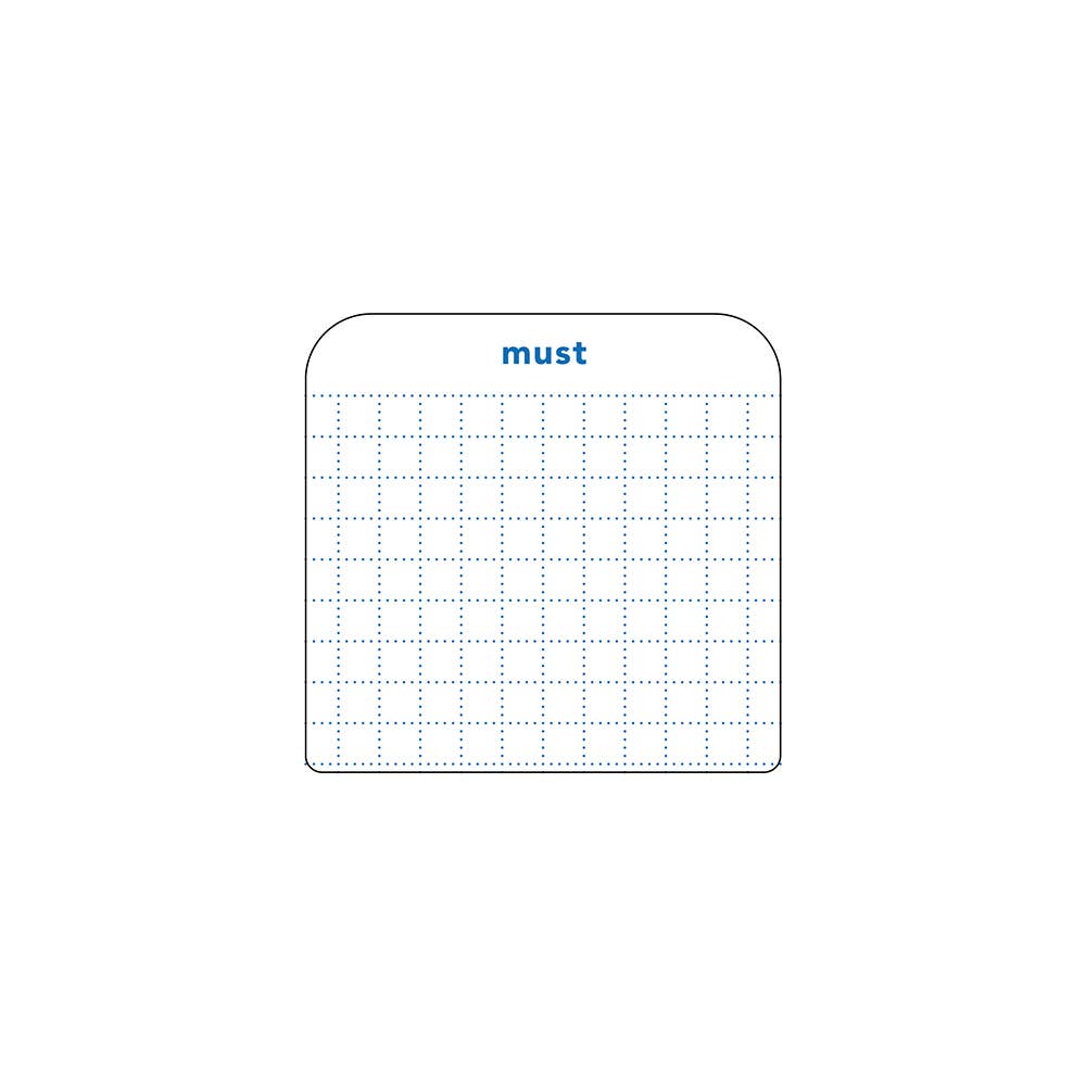 Isshoni. To Do Sticky Notes Film S BL: Blue ・ Daigo