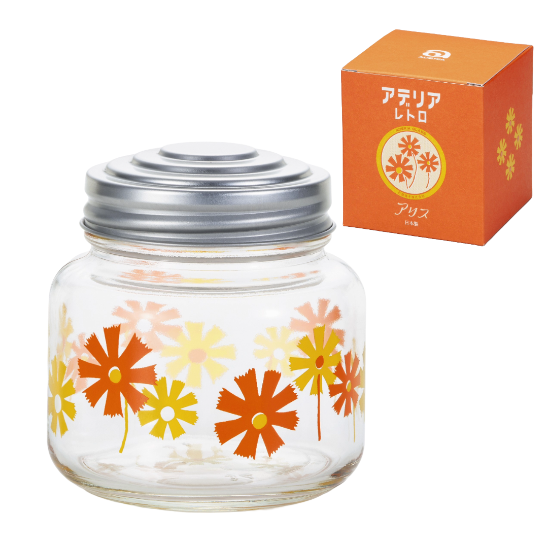 Pear Mini Glass Bonbon Jar · Aderia Retro