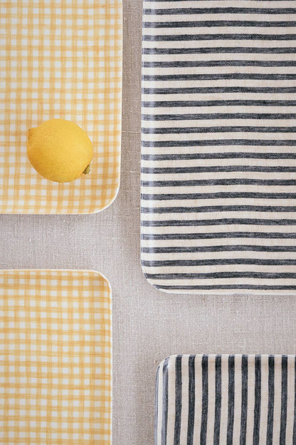 Jasper Linen Coated Tray · Fog Linen Work