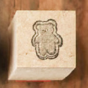 Cafe Biscuit Wooden Stamps・Keibunsha & meriBUN