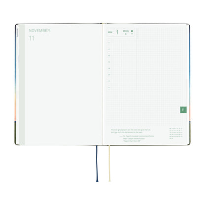 2027 Hobonichi HON Hiroko Kubota: String Telephone Until the Moon is Full《ENG/A5/Daily/Jan start/Mon start》